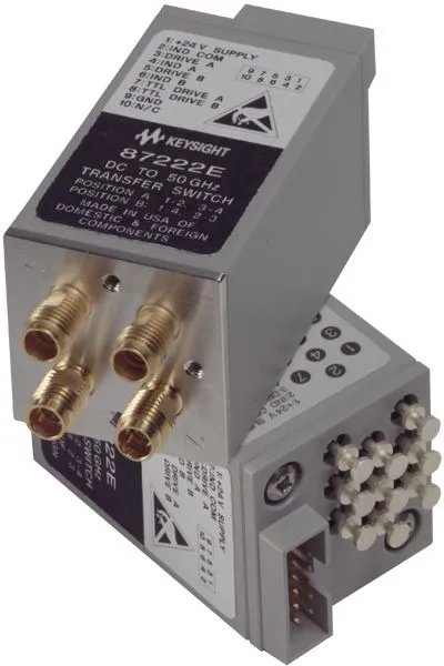 Commutateur de transfert coaxial 4 ports Keysight 87222E