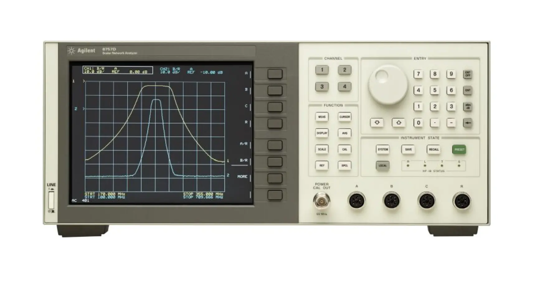 Analyseur de réseau scalaire Keysight 8757D