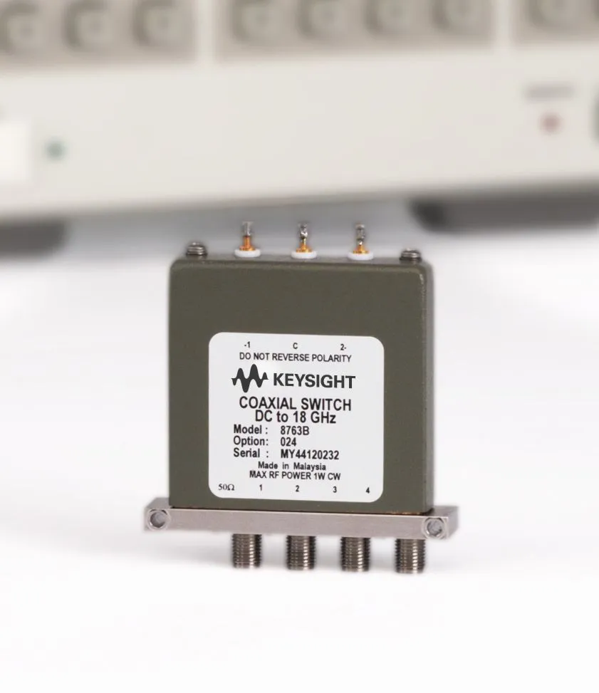 Commutateur coaxial Keysight 8763B