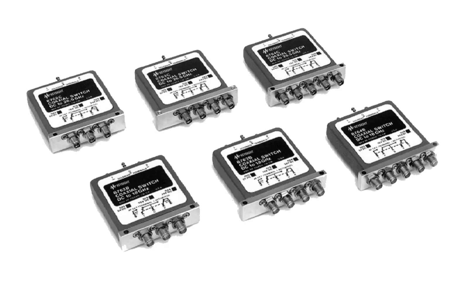 Commutateur coaxial Keysight 8763C