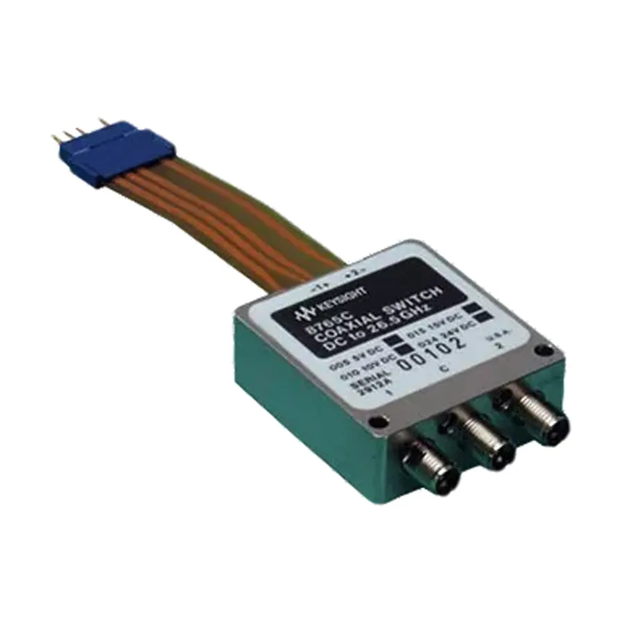 Commutateur Coaxial Keysight 8765D, SPDT, DC à 40 GHz