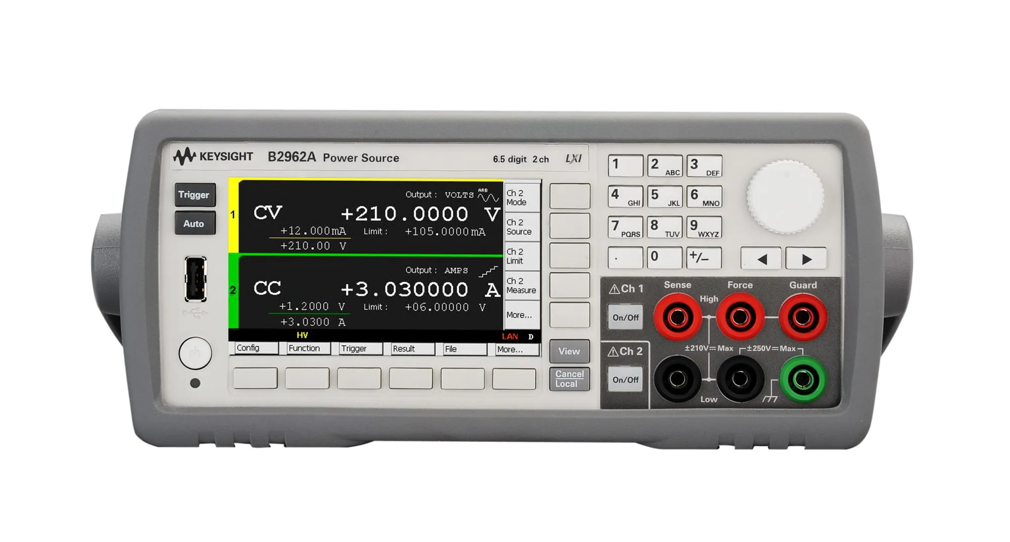 Source d'alimentation Keysight B2962A faible bruit à 6,5 chiffres