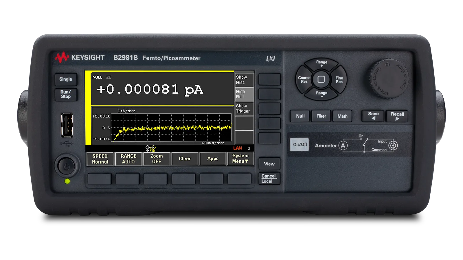 Picoampèremètre Keysight B2981B Femto/Pico