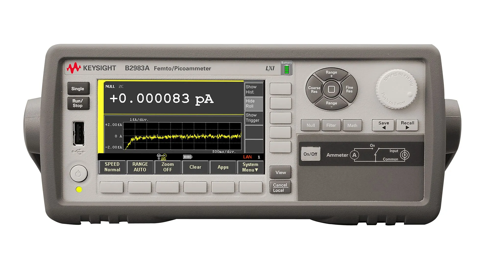 Picoampèremètre Keysight B2983A Femto/Pico