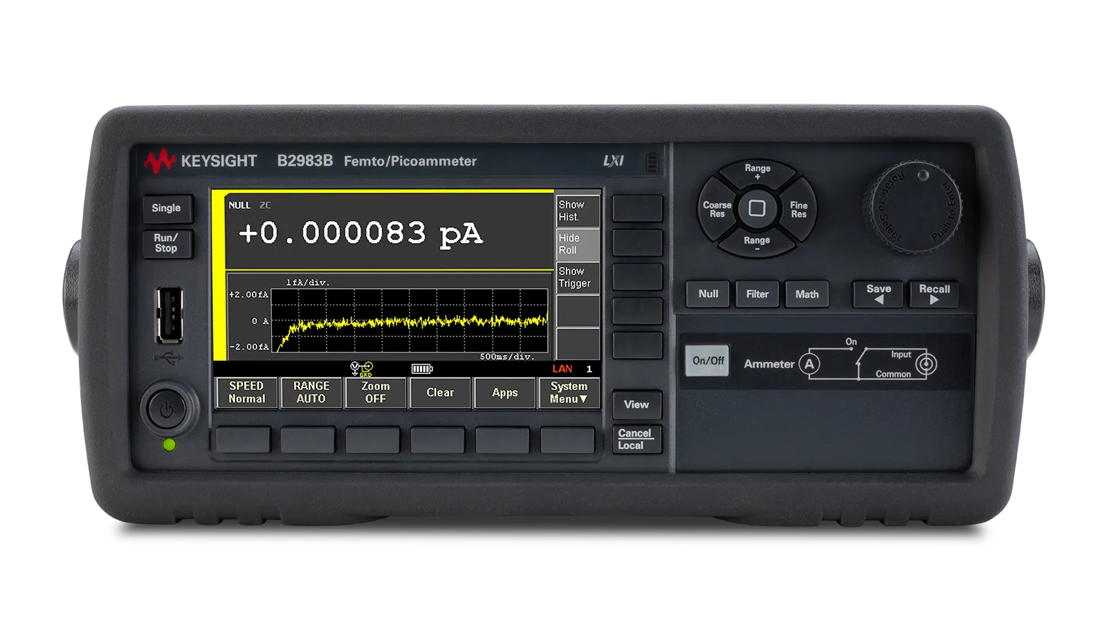 Picoampèremètre Keysight B2983B Femto/Pico
