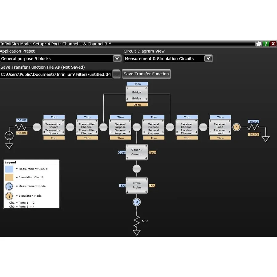 Logiciel d'intégrité de signal avancé Keysight D9010ASIO