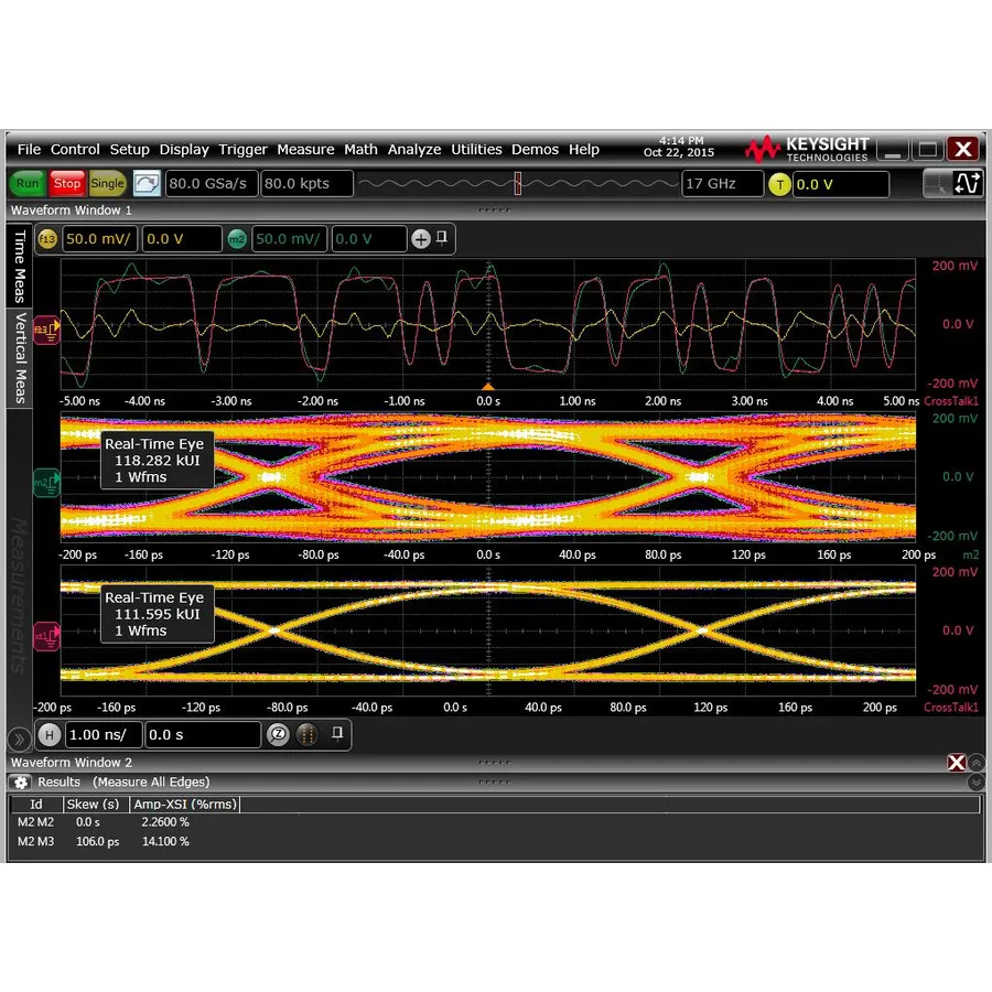 Logiciel d'intégrité de signal avancé Keysight D9010ASIO
