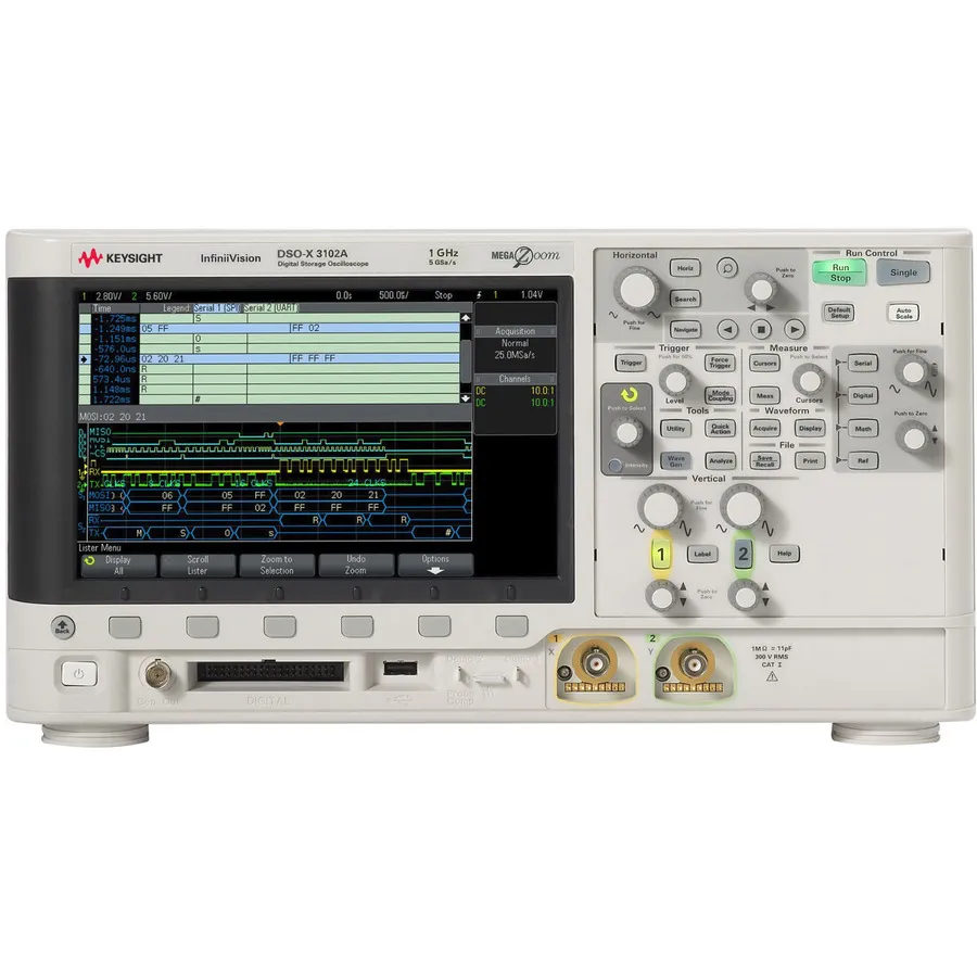 Oscilloscope numérique Keysight DSOX3102A