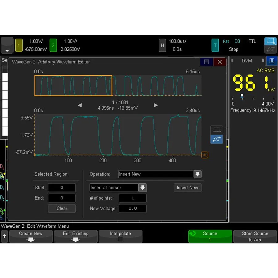 Keysight DSOX4WAVEGEN2 Mise à niveau de générateur de forme d'onde dual-canal 20 MHz