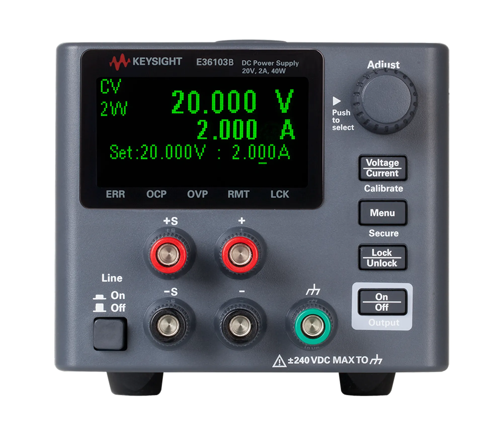 Alimentation CC compacte Keysight E36102B
