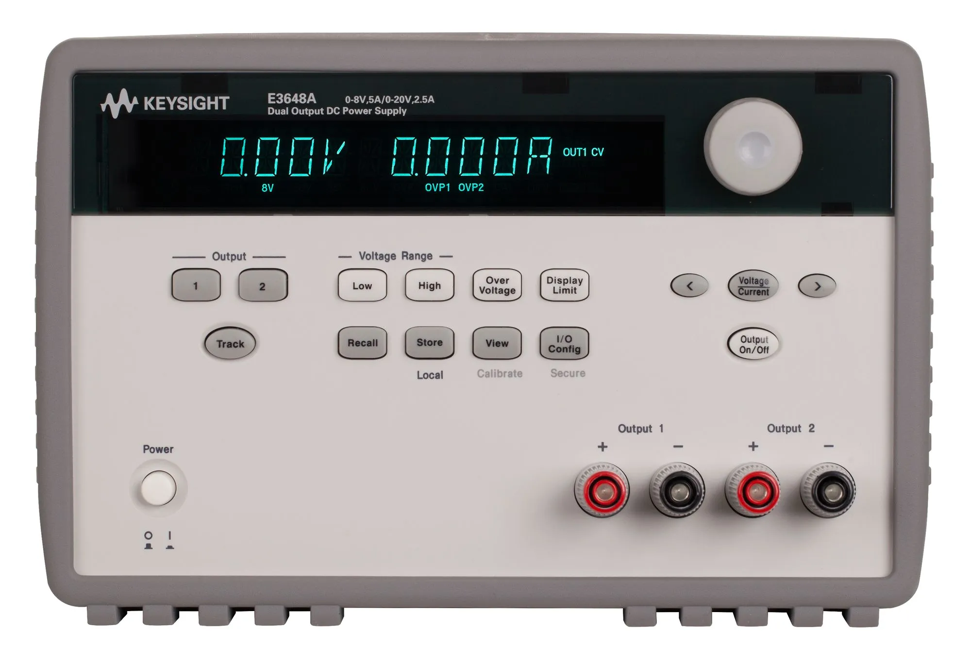 Alimentation CC Keysight E3648A à double sortie