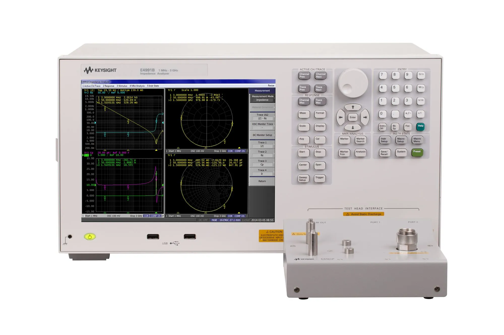 Keysight E4991B Analyseur d'impédance