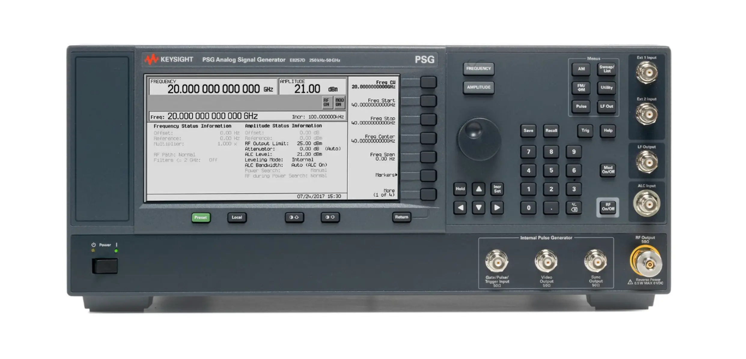 Générateur de signal analogique Keysight E8257D-1CM
