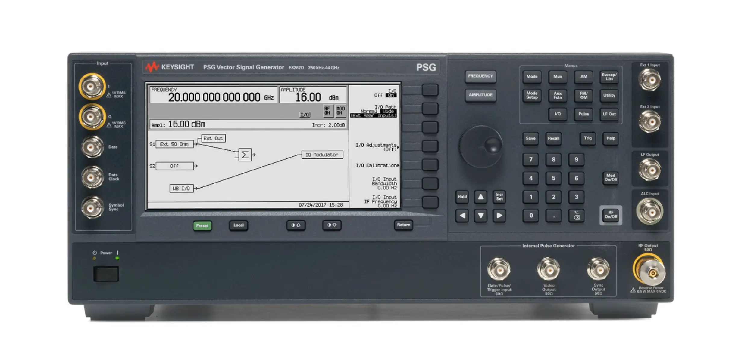 Générateur de signaux vectoriels PSG Keysight E8267D