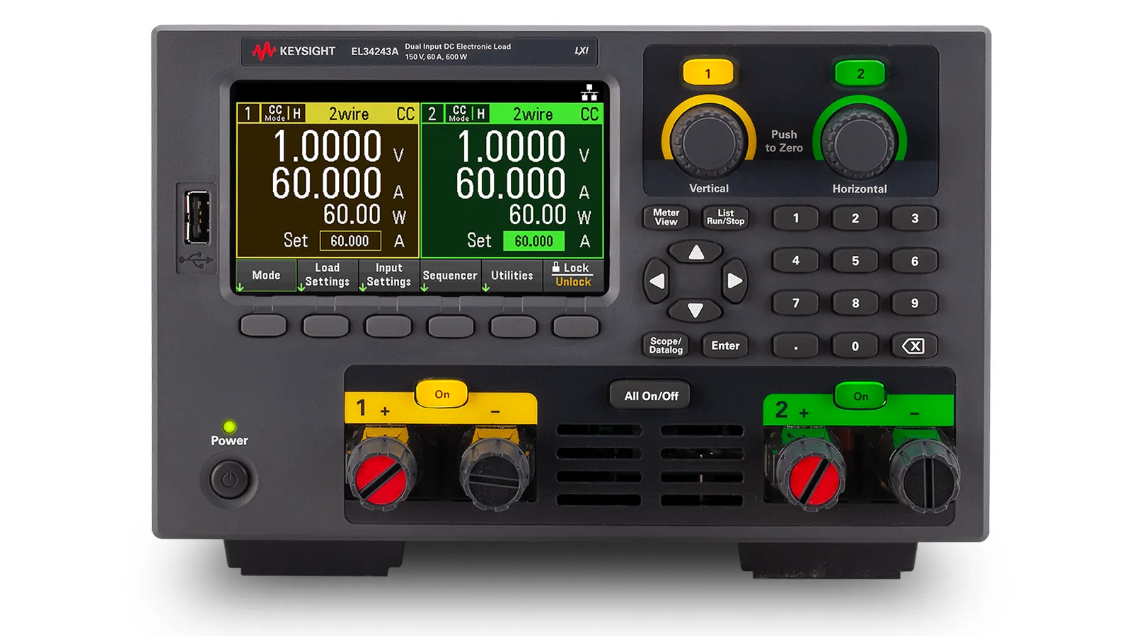 Charge électronique DC Keysight EL34243A