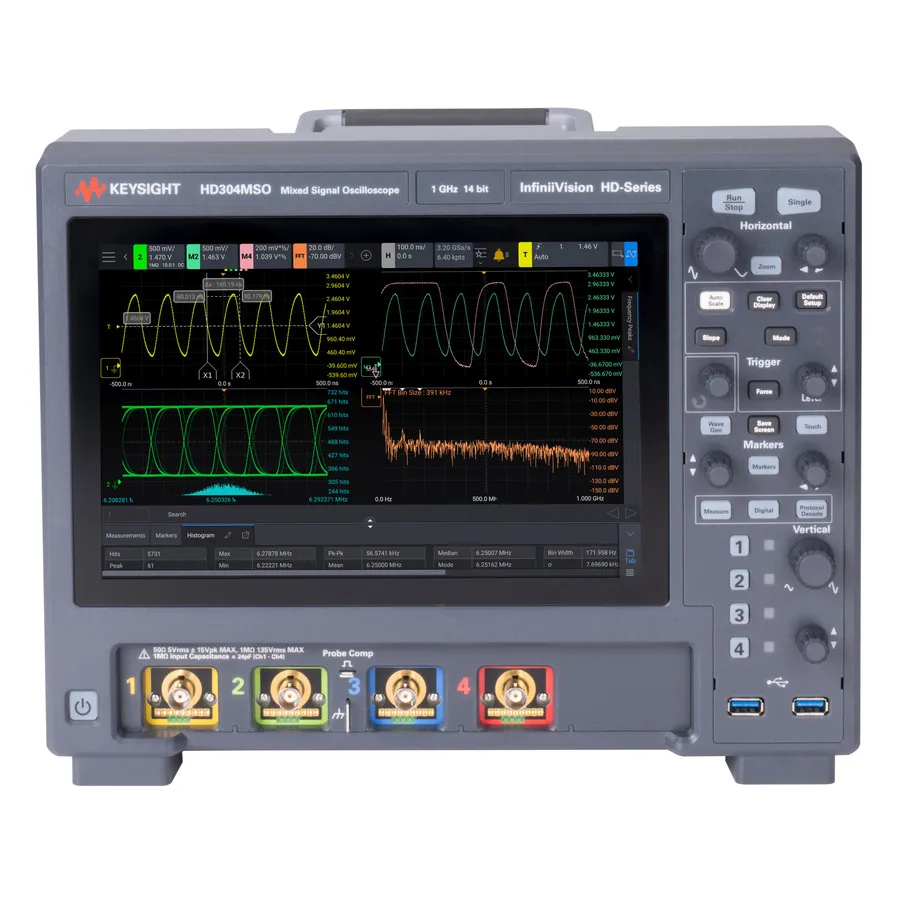 Keysight HD304MSO Oscilloscope InfiniiVision à signaux mixtes