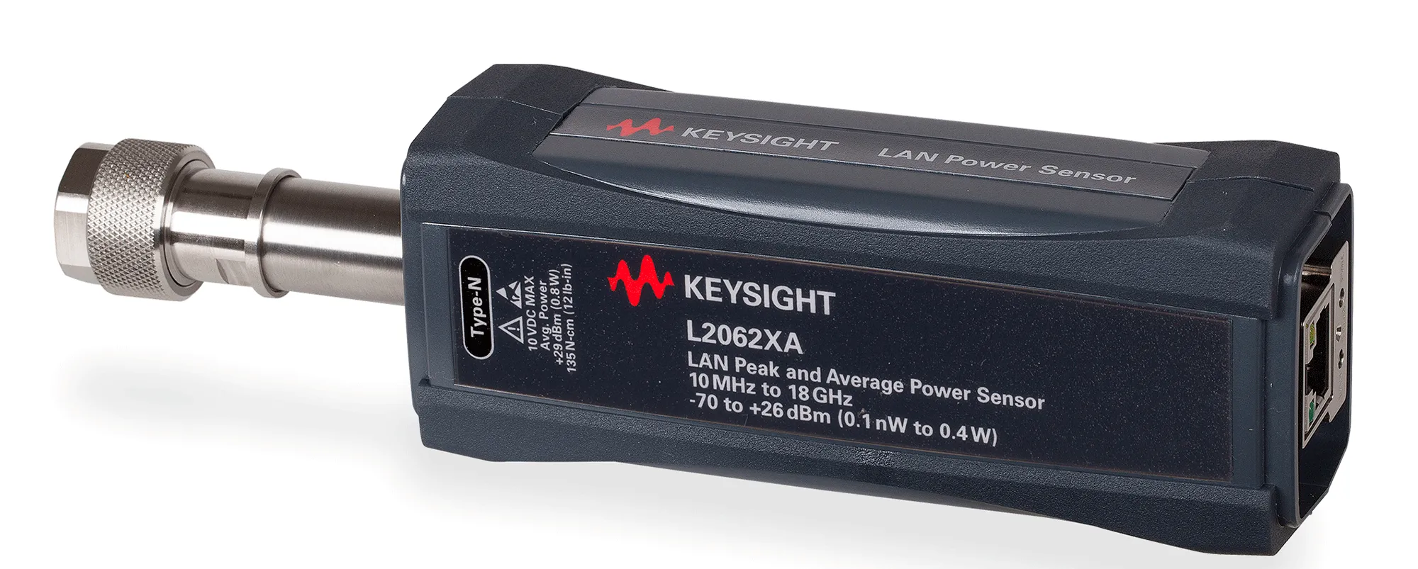 Capteur de puissance Keysight L2062XA LAN crête et moyenne