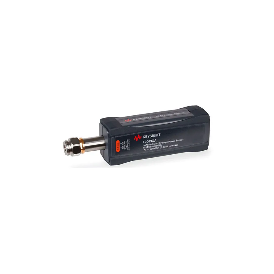 Capteur de puissance pic et moyenne LAN Keysight L2063XA/100/U2034A