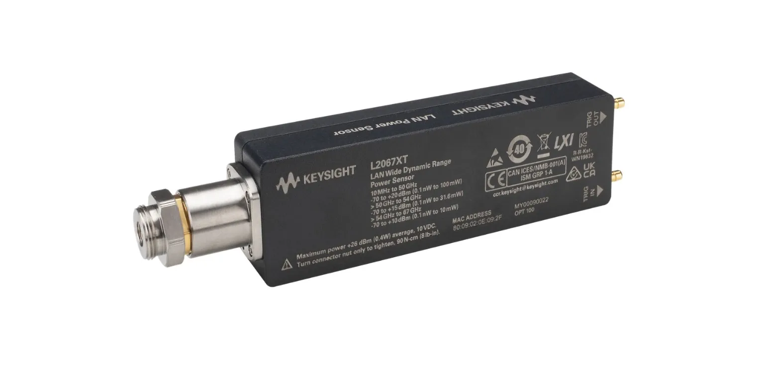 Keysight L2067XT Capteur de puissance RF pic et moyenne à large plage dynamique