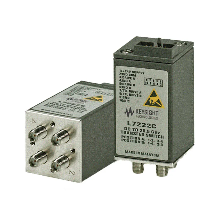 Commutateur Coaxial de Transfert Keysight L7222C/161/201