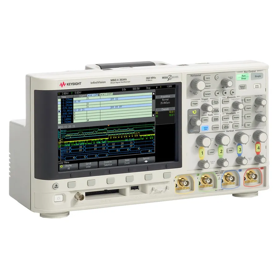Oscilloscope à signaux mixtes Keysight MSOX3034A