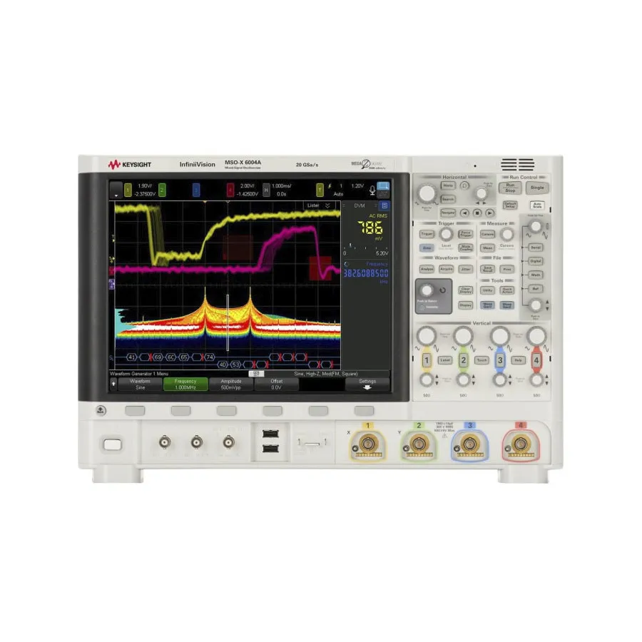Oscilloscope à signaux mixtes Keysight MSOX6004A Série 6000X