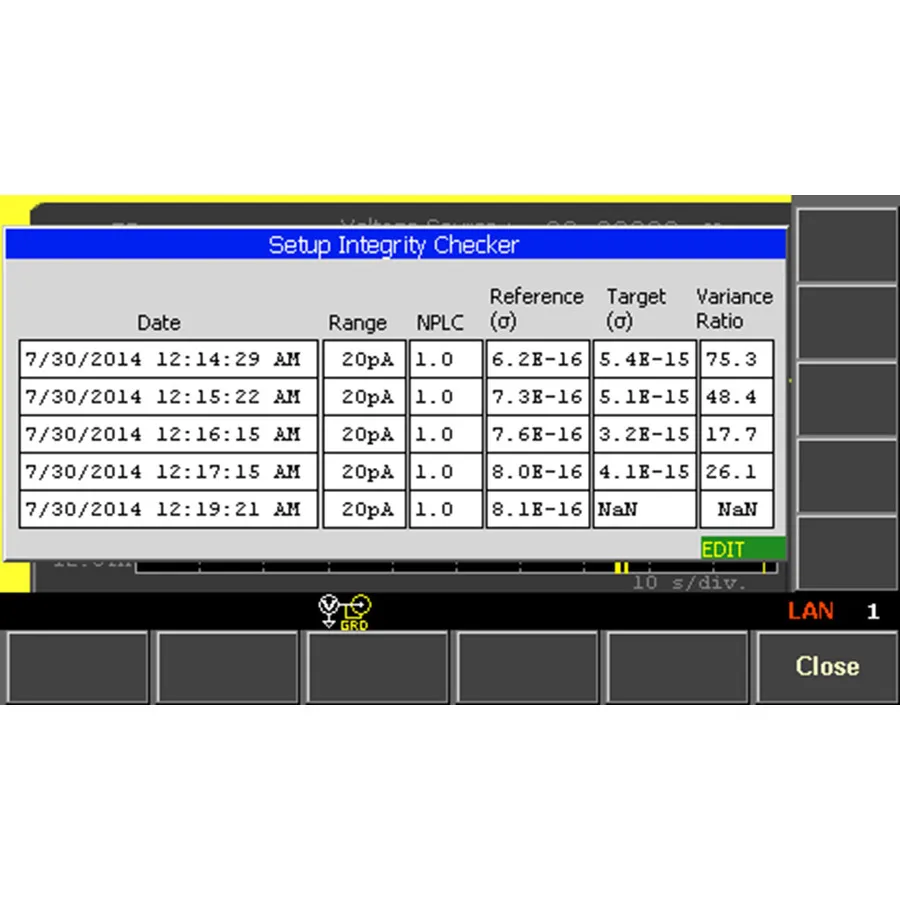 Keysight N1420A Contrôleur d'intégrité de configuration
