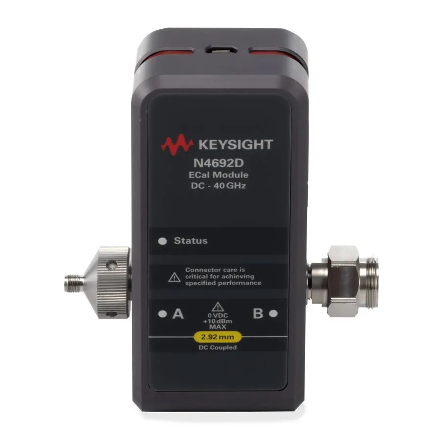 Keysight N4692D/100/F0F Module d'étalonnage électronique, 10MHz-40GHz, 2 ports