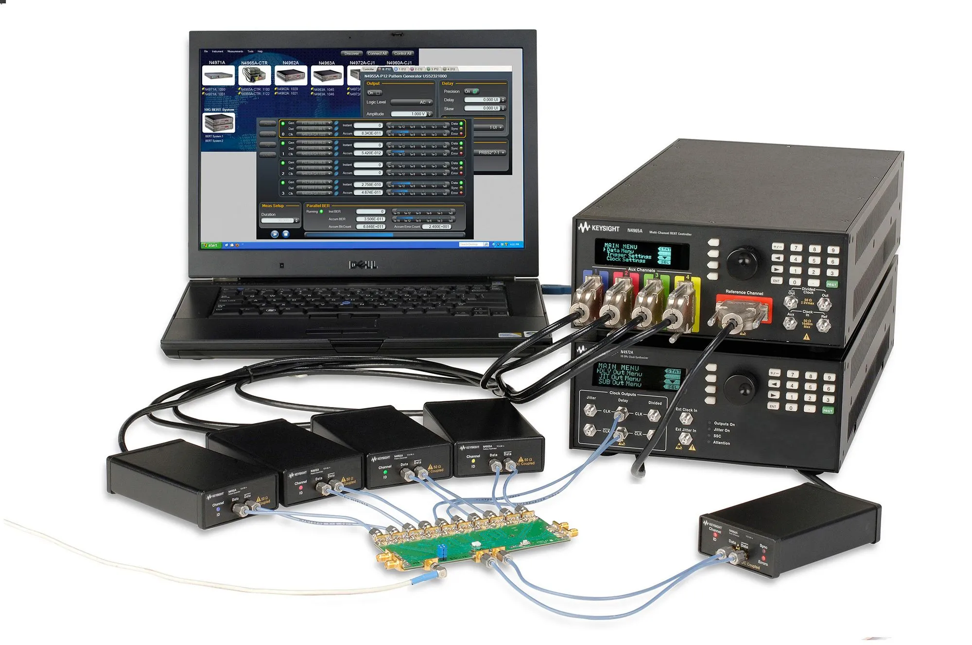 Keysight N4980A Logiciel BERT multi-instruments