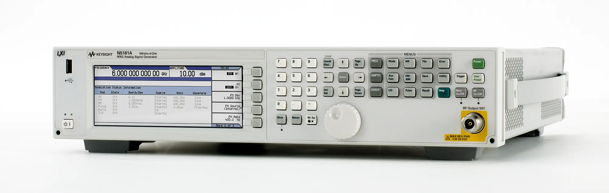 Générateur de signaux analogiques RF MXG Keysight N5181A