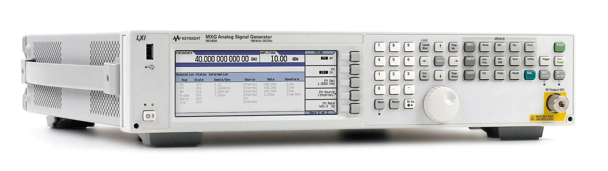 Keysight N5183A Générateur de signaux micro-ondes MXG