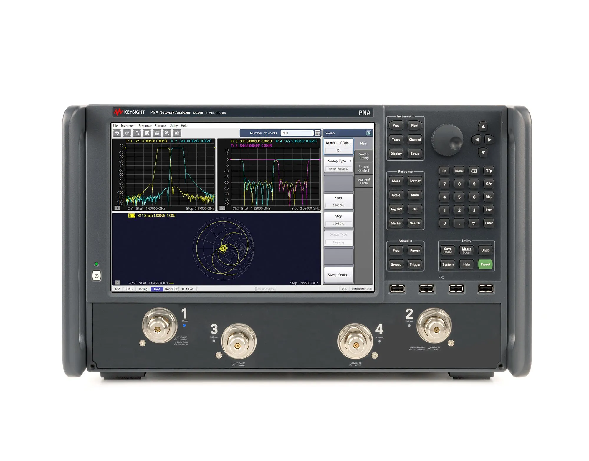 Analyseur de réseau micro-ondes Keysight N5227B PNA
