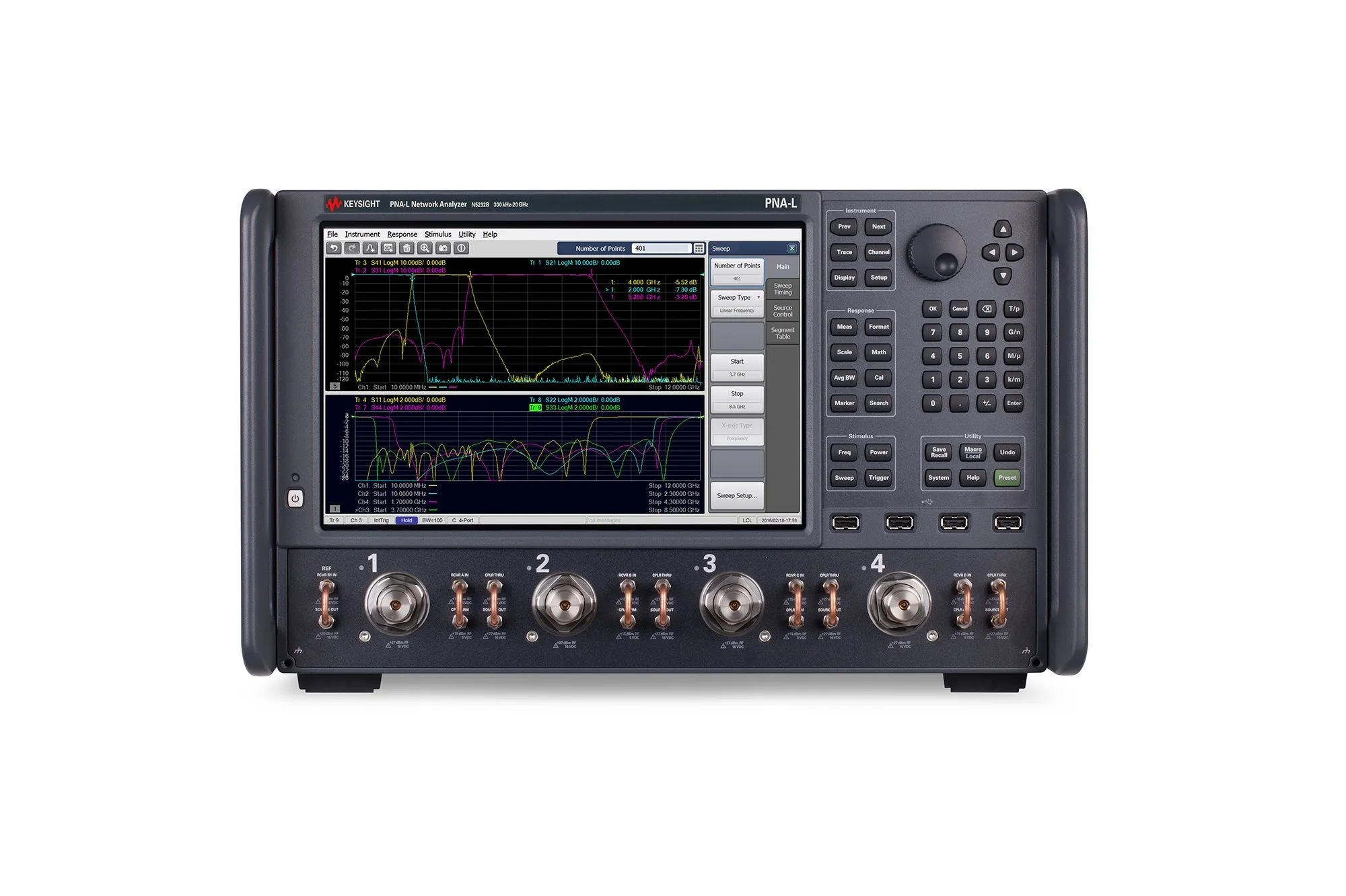 Analyseur de réseau vectoriel Keysight N5232B