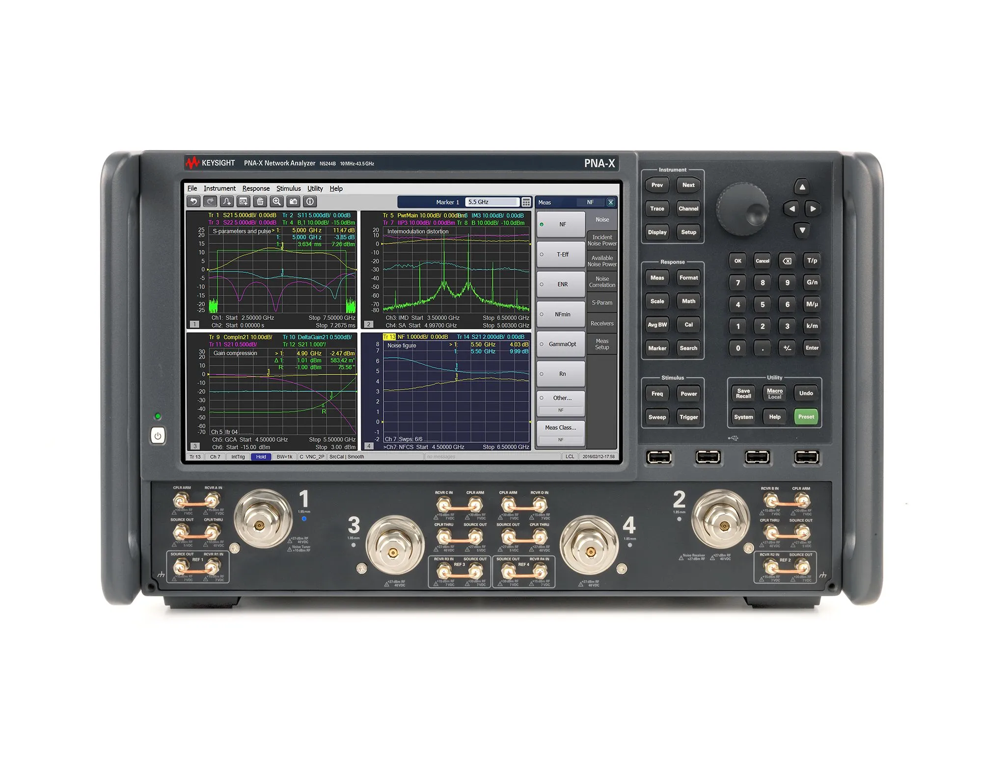 Analyseur de réseau vectoriel Keysight N5244B