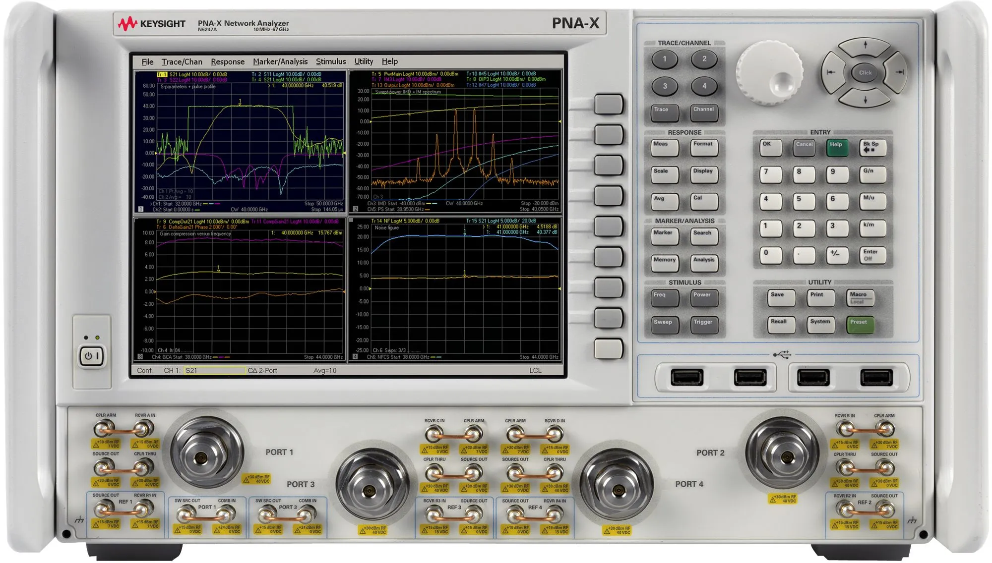 Keysight N5247A Analyseur de Réseau PNA-X