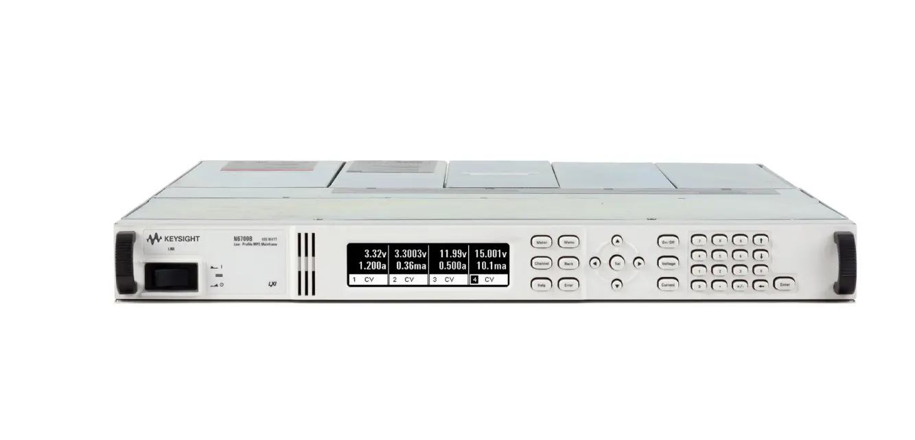 Keysight N6700B Système d'Alimentation Modulaire
