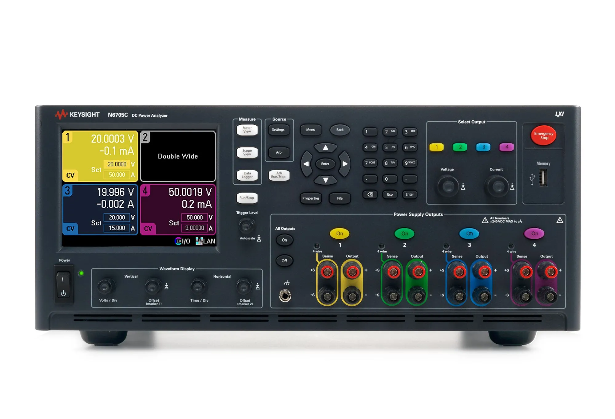 Analyseur d'alimentation CC Keysight N6705C