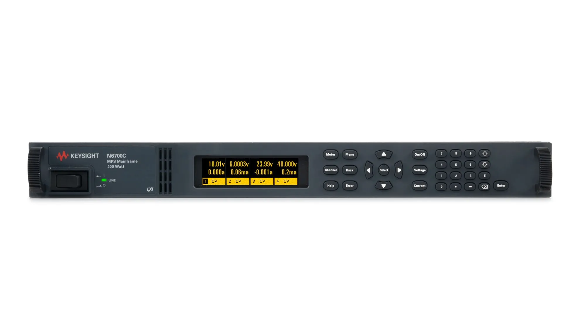 Système d'alimentation modulaire Keysight N6710C