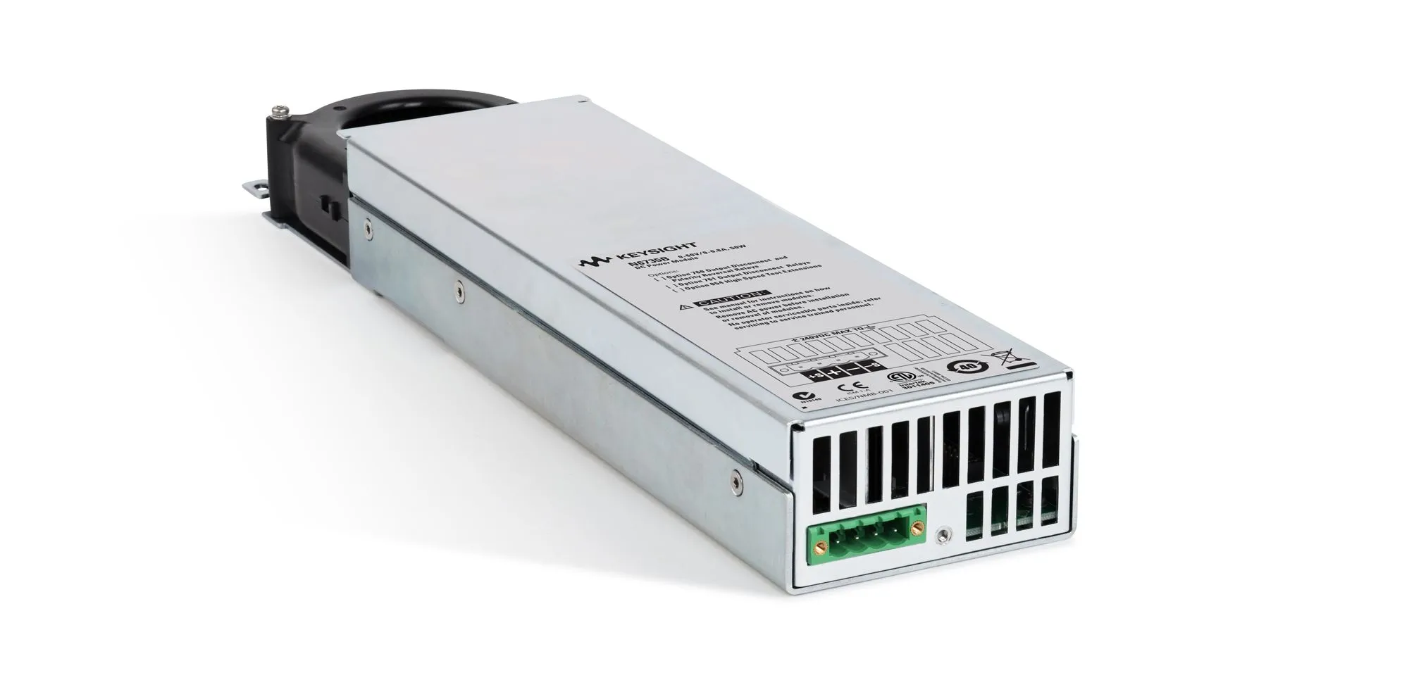 Module d'alimentation CC programmable Keysight N6735B