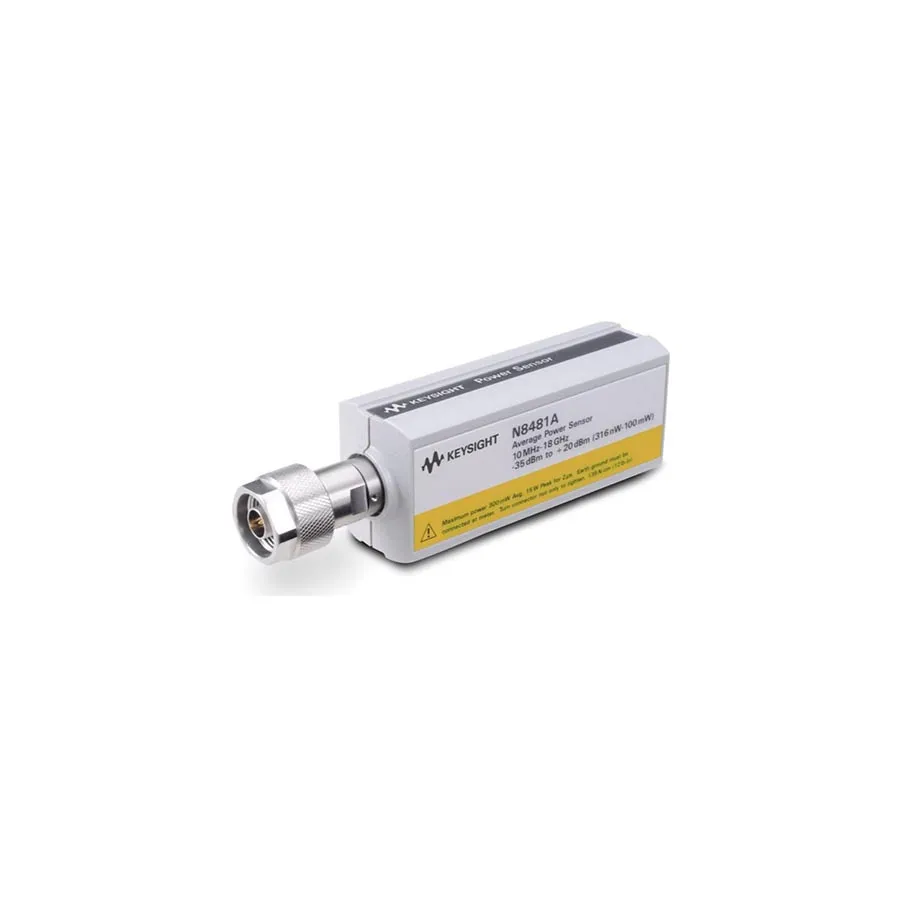 Capteur de puissance RF Keysight N8481A/100/CFT