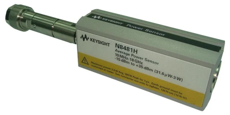 Capteur de puissance thermoélectrique Keysight N8481H