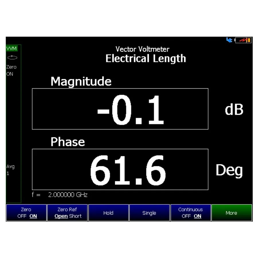 Voltmètre vectoriel Keysight N9913CU/308