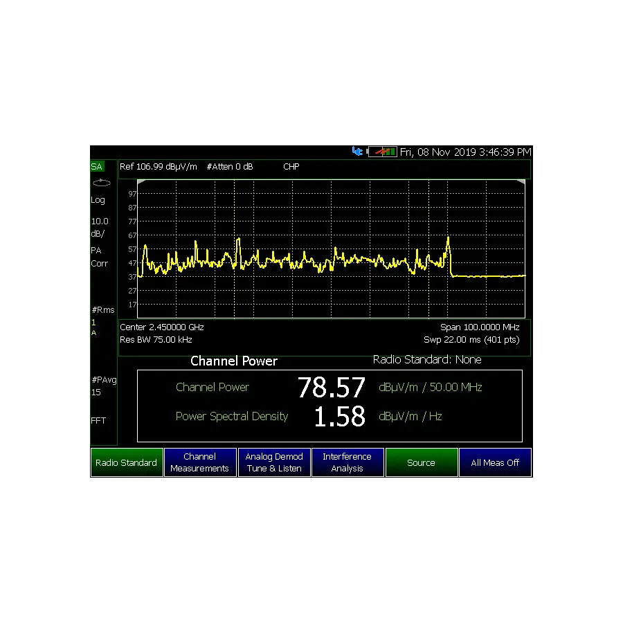 Keysight N9915CU/358 Module de mise à niveau des mesures EMF