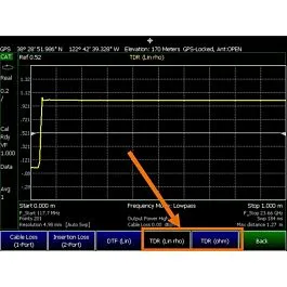Mesure de câble TDR Keysight N9916B-215