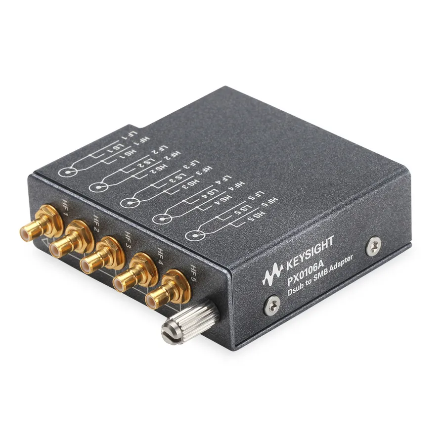 Adaptateur Keysight PX0106A Dsub25 vers 5 SMB