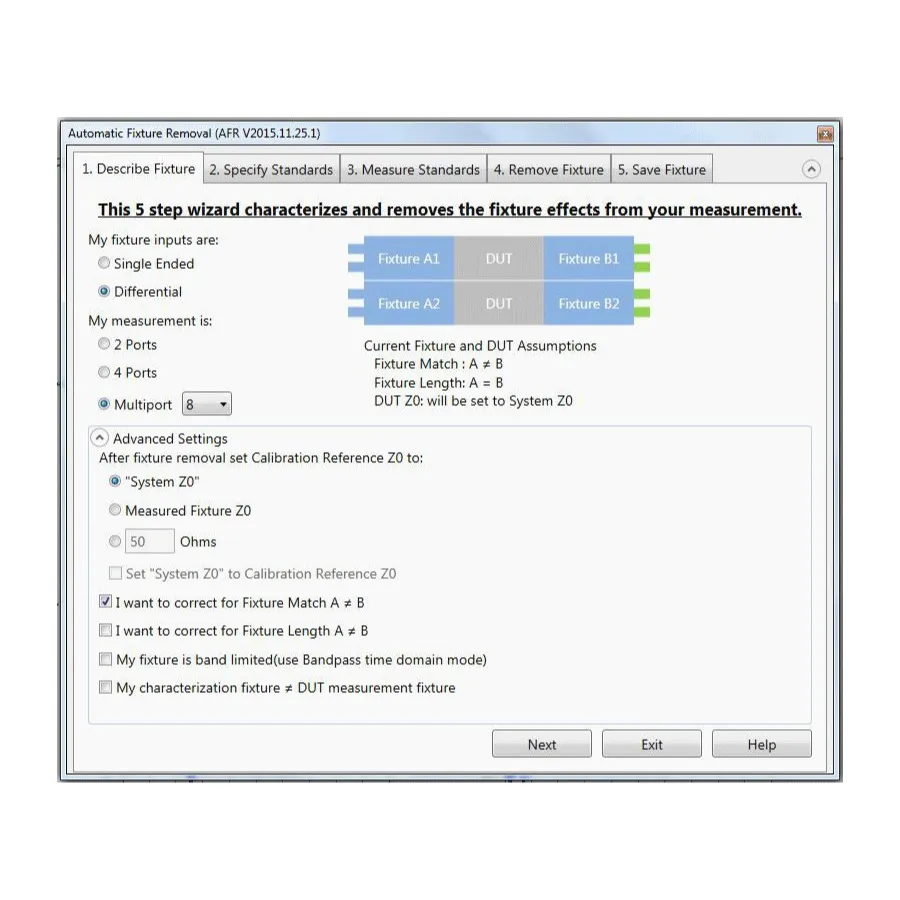 Logiciel de suppression de fixture automatique Keysight S97007B/R-A4C-001-L