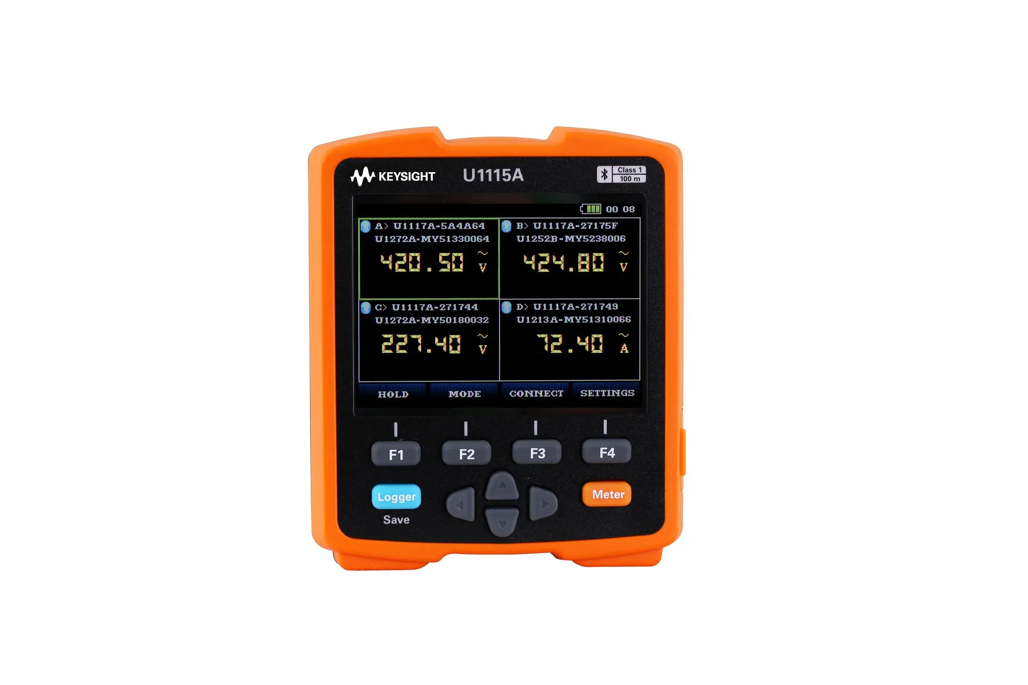 Keysight U1115A Affichage de Journalisation à Distance