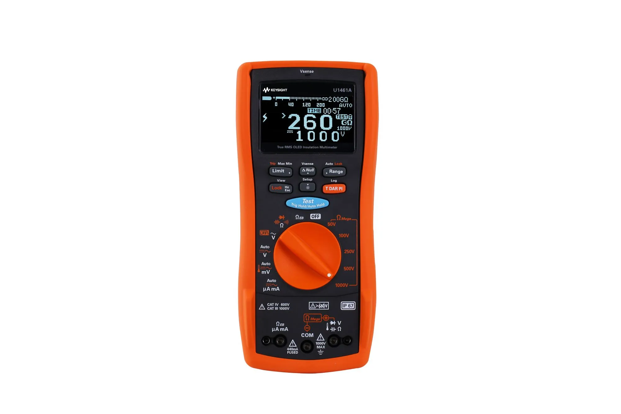 Keysight U1461A Testeur de résistance d'isolement