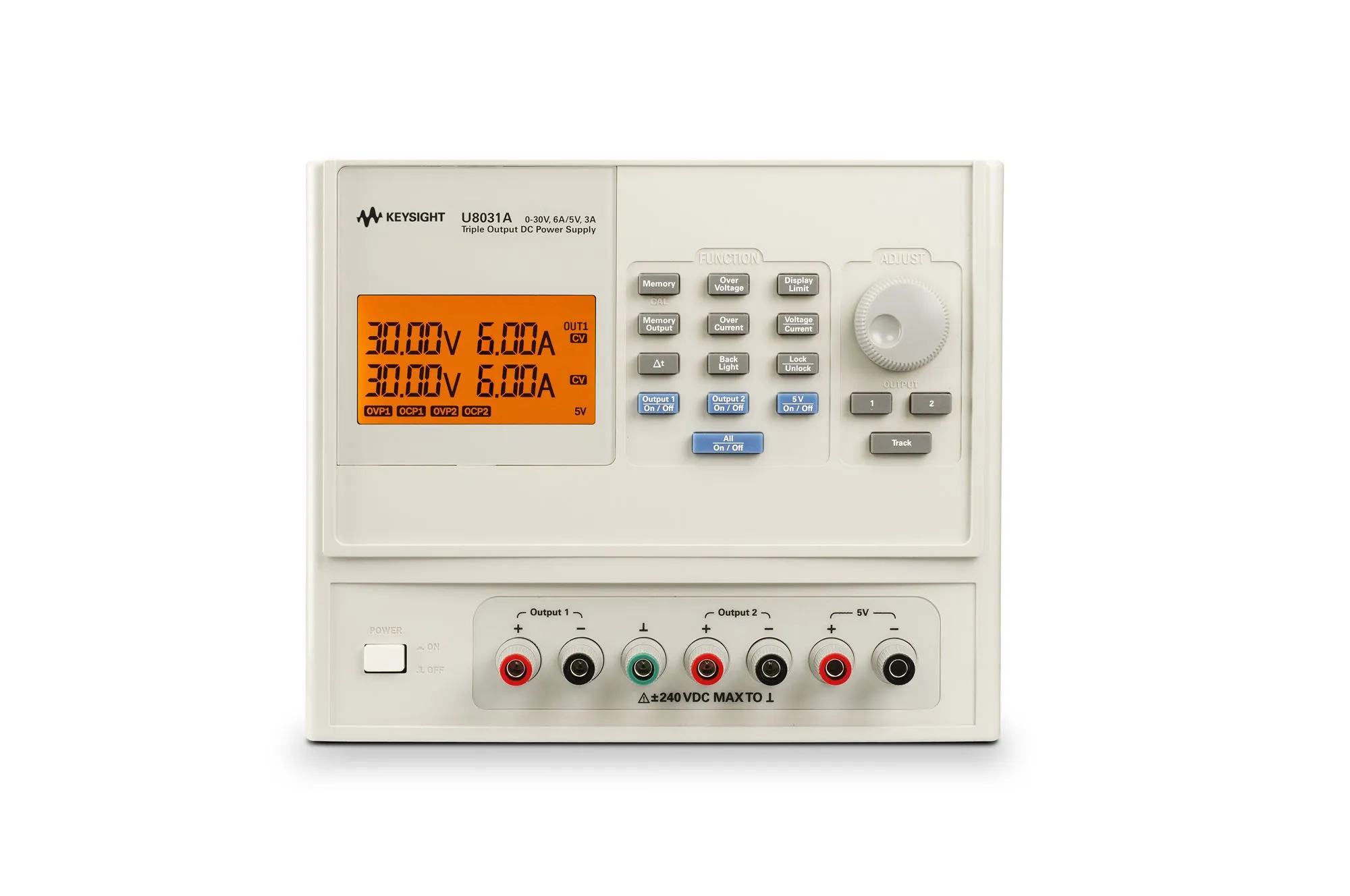 Alimentation CC triple sortie Keysight U8031A