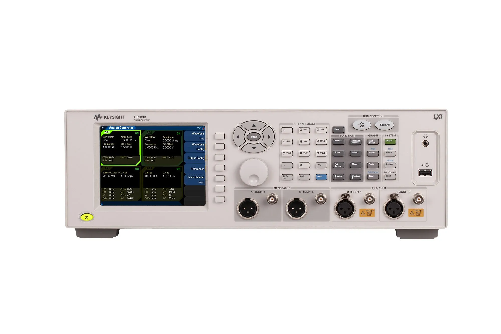 Analyseur audio haute performance Keysight U8903B